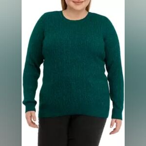 TERRA & SKY PLUS SIZE WOMEN'S SWEATER